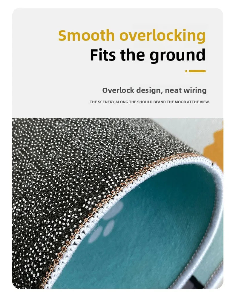 Adorable Kittens Rug for Pet Owners | Cat Themed Carpets, Playful Home Decor Accents Anti slip carpet can be machine washed