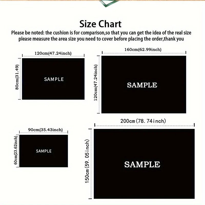 Adorable Kittens Rug for Pet Owners | Cat Themed Carpets, Playful Home Decor Accents Anti slip carpet can be machine washed