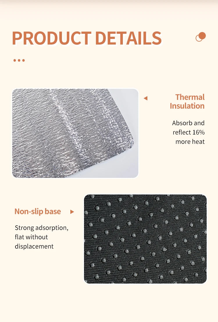 Self-Heating Pet Pads Blanket Puppy Pad Warm Cushion Mat for Cats Dogs Washable Pets with Thermal Body Heat Reflecting Core Pad